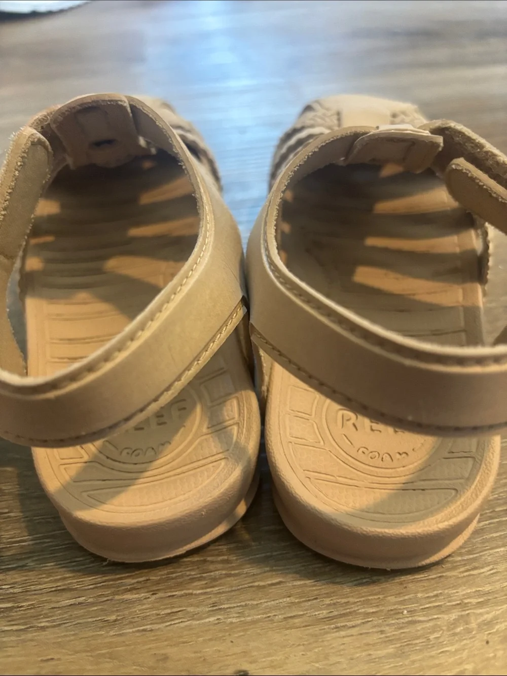 Reef Kids Neutral Braided-Strap Sandals - Beige